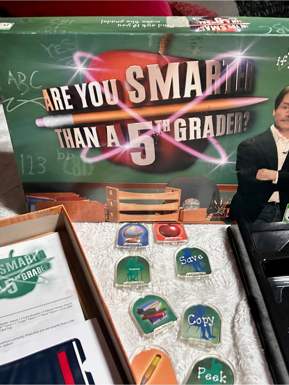Are You Smarter Than a 5th Grader? Board Game complete
